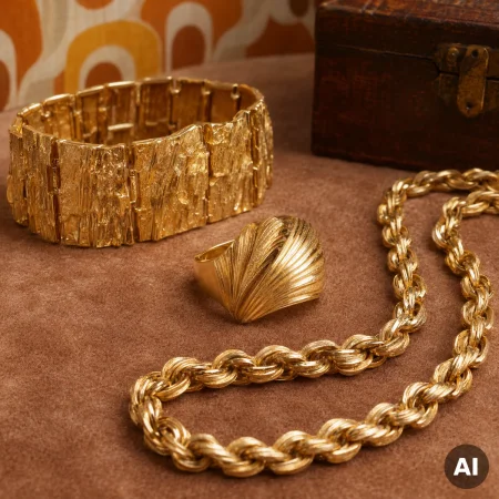 Goldschmuck der 60er- und 70er-Jahre