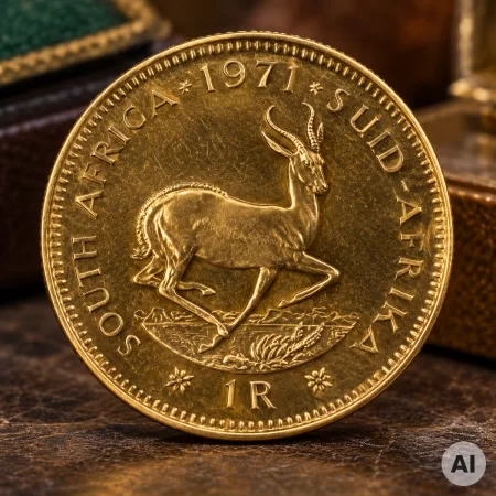 1 Rand Gold aus Südafrika