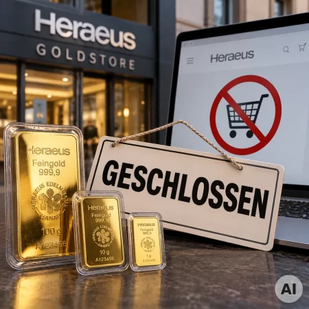 Heraeus beendet den Direktverkauf an Privatkunden