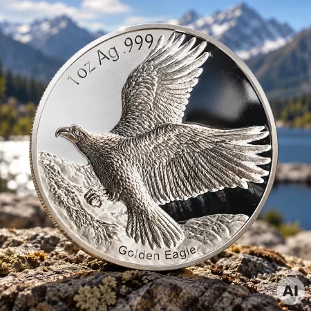 1 oz Silber Samoa Golden Eagle 2025