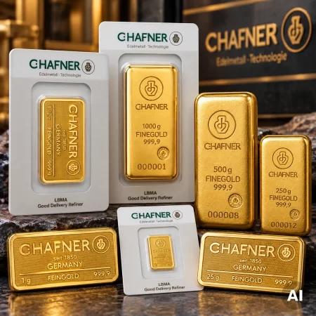 C.HAFNER Goldbarren aus Deutschland