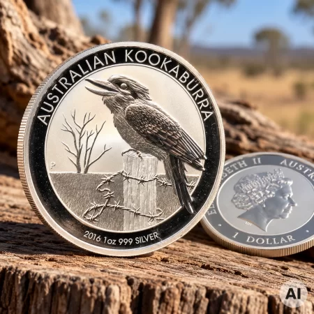 1 oz Silber Kookaburra 2016 der Perth Mint