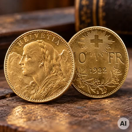 10 Franken Vreneli Goldmünze – diverse Jahrgänge