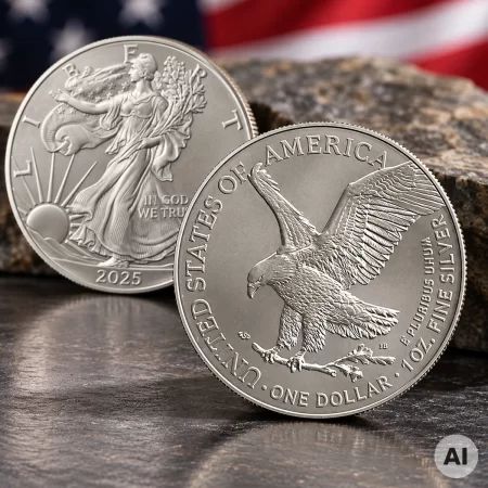1 oz American Eagle Silber 2025
