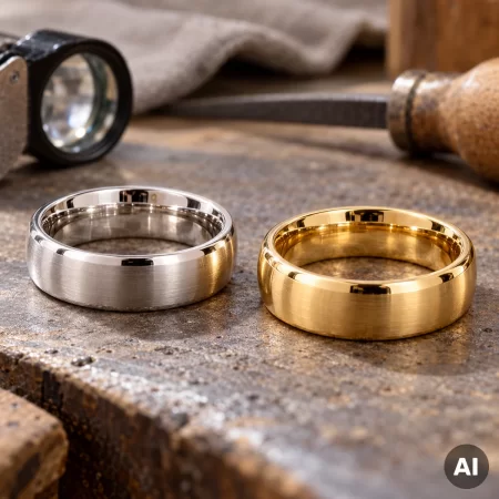 Warum ist Weißgold manchmal mehr wert als Gelbgold?