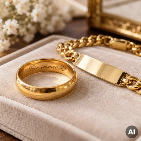 Goldschmuck mit Gravur verkaufen