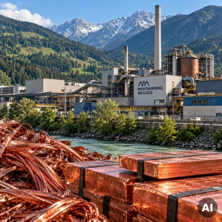 Montanwerke Brixlegg im Wettbewerb um Kupfer