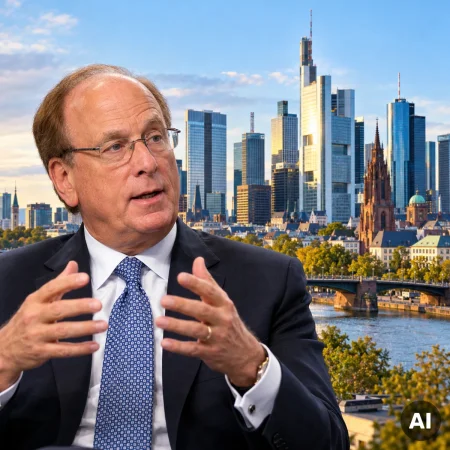 Larry Fink glaubt an Deutschlands Wirtschaft