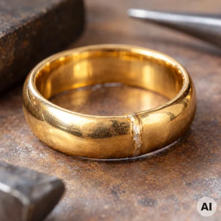 Goldschmuck mit Lötstellen – ist der Goldgehalt gleich?