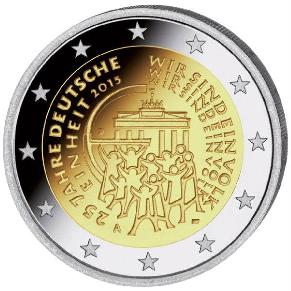 2 Euro - 25 Jahre Deutsche Einheit