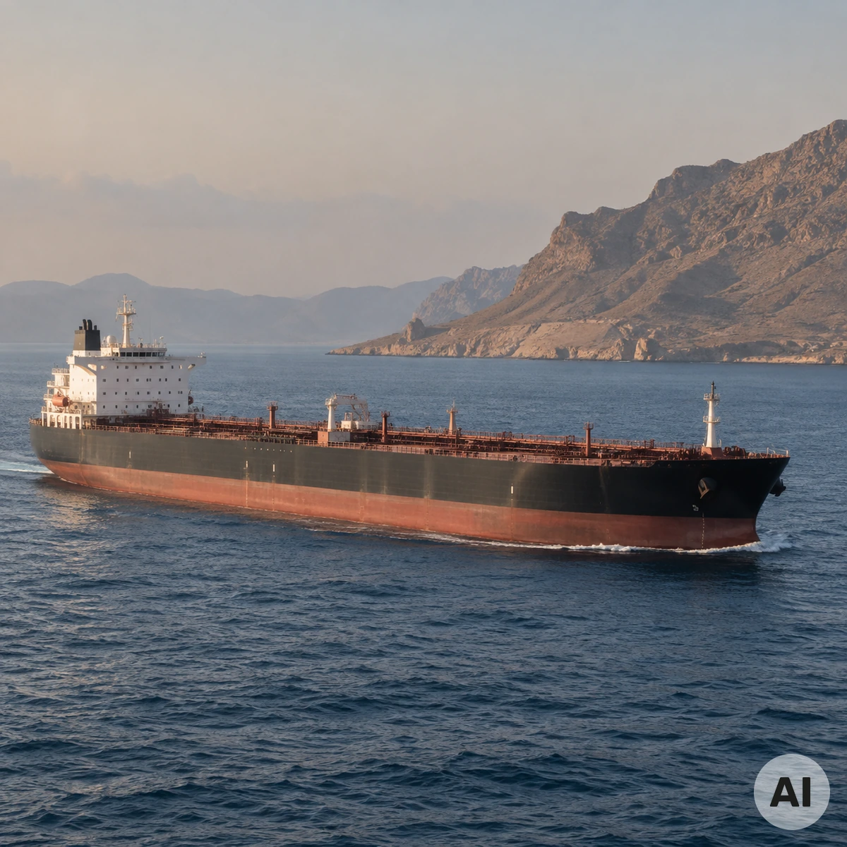 Öltanker im Roten Meer als Symbol für Huthi-Eskalation und Edelmetallmärkte