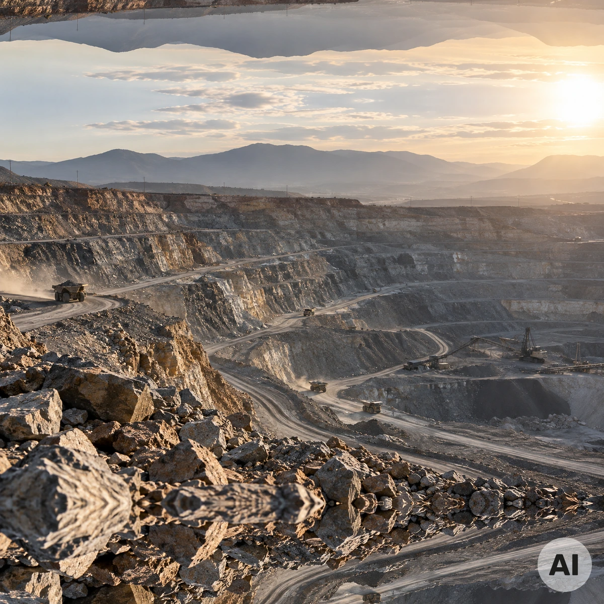 Edelmetallrecycling und Bergbau im Vergleich