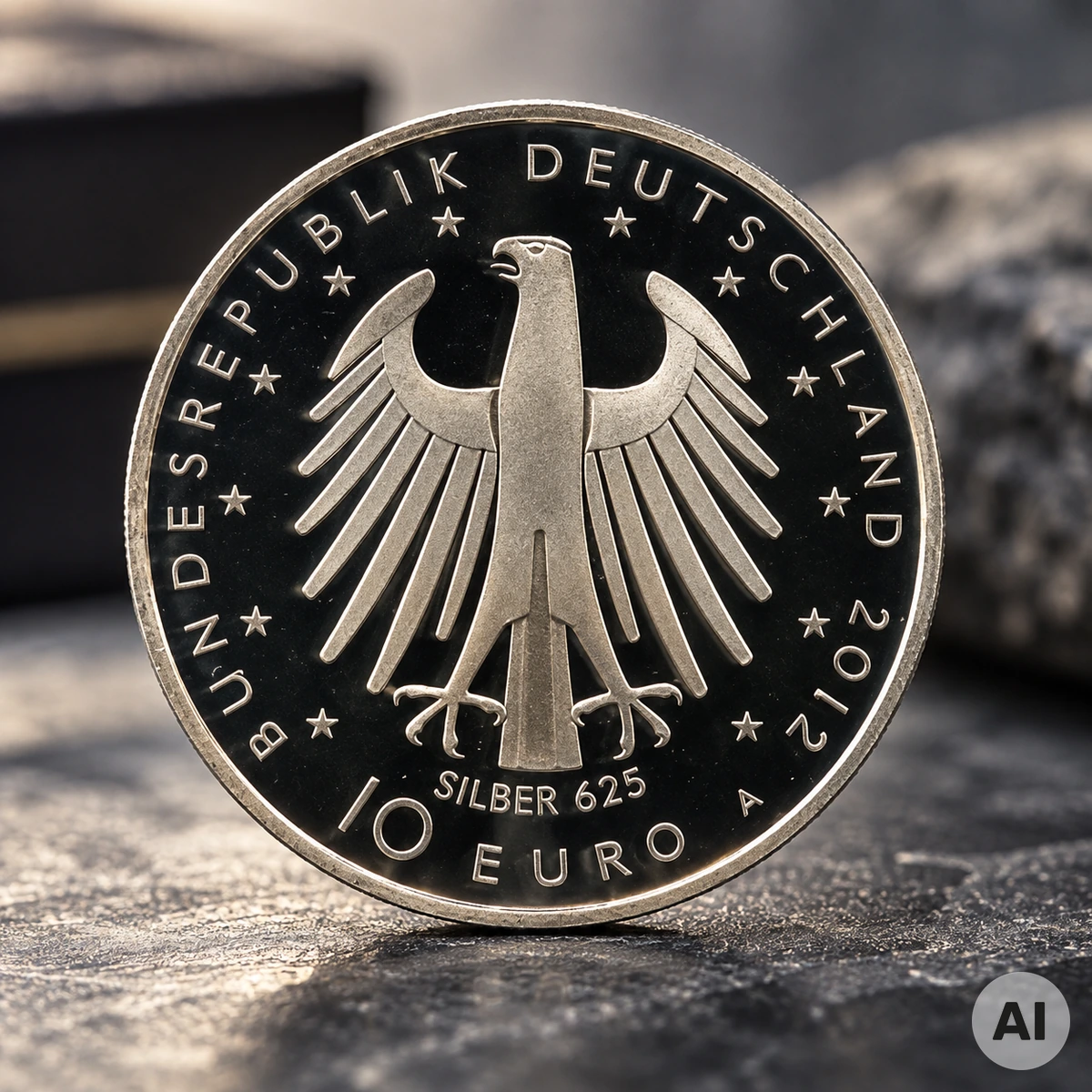 Bullion Proof und Reverse Proof Münzen mit unterschiedlichen Oberflächen
