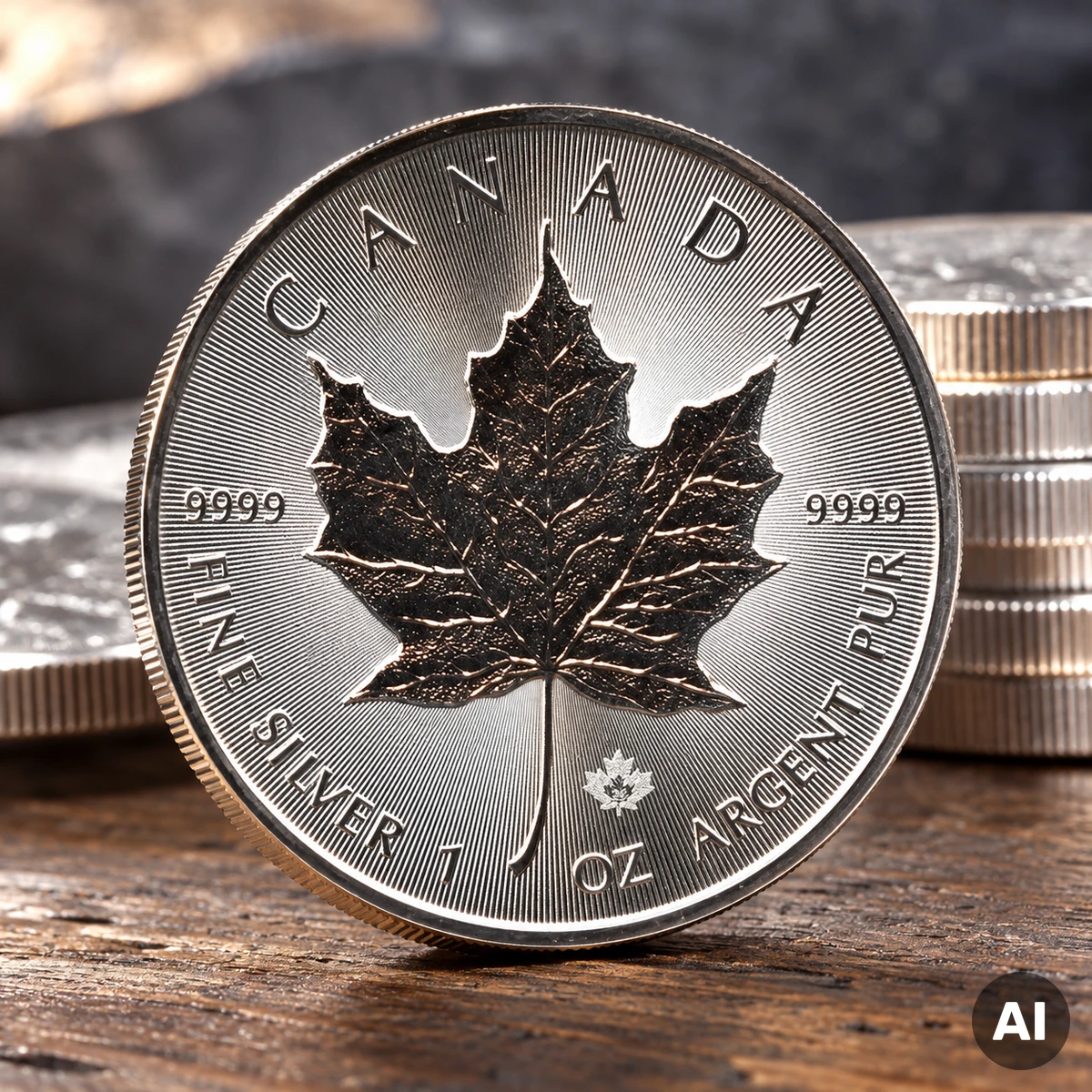 1 oz Maple Leaf Silber 2026 der Royal Canadian Mint