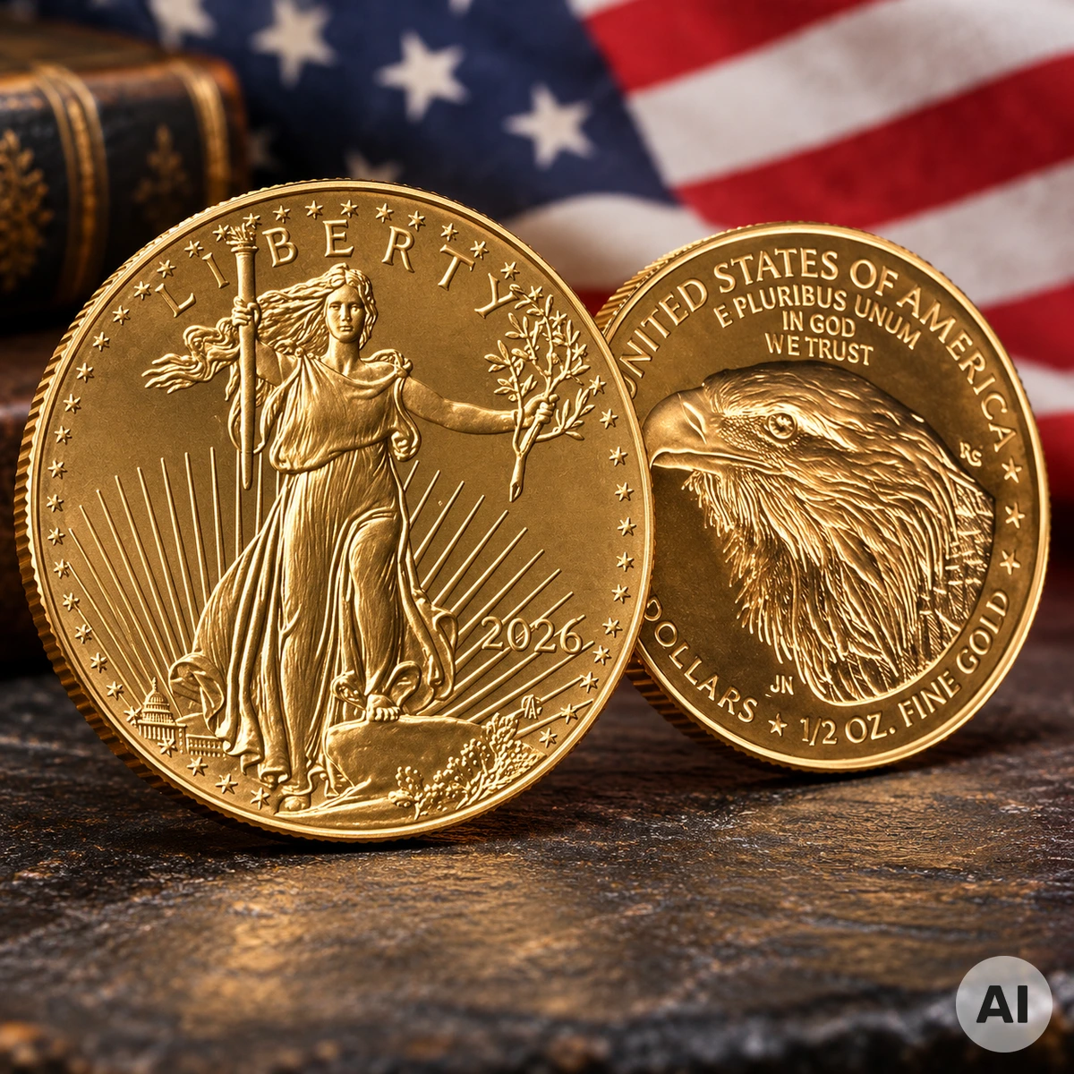 40 Jahre American Eagle – Gold und Silber seit 1986 American Eagle Gold- und Silbermünzen als Sinnbild für 40 Jahre amerikanische Anlagemünzen