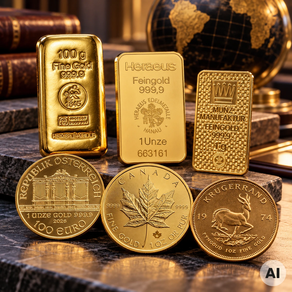 Goldbarren als Symbol für die Erwartungen internationaler Fondsmanager an neue Goldpreisrekorde