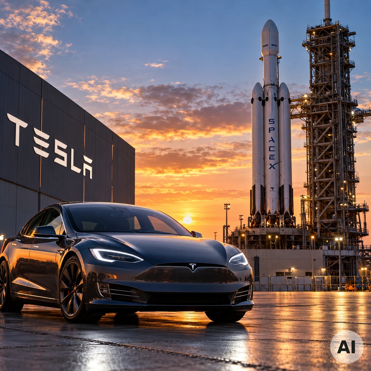 Tesla und SpaceX vor möglichem Zusammenschluss ihrer Technologieunternehmen
