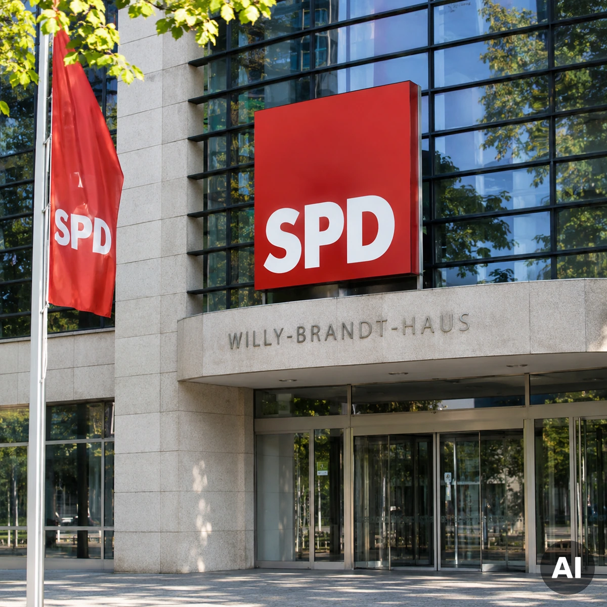 Philipp Türmer und Lars Klingbeil im politischen Konflikt um den SPD-Parteivorsitz