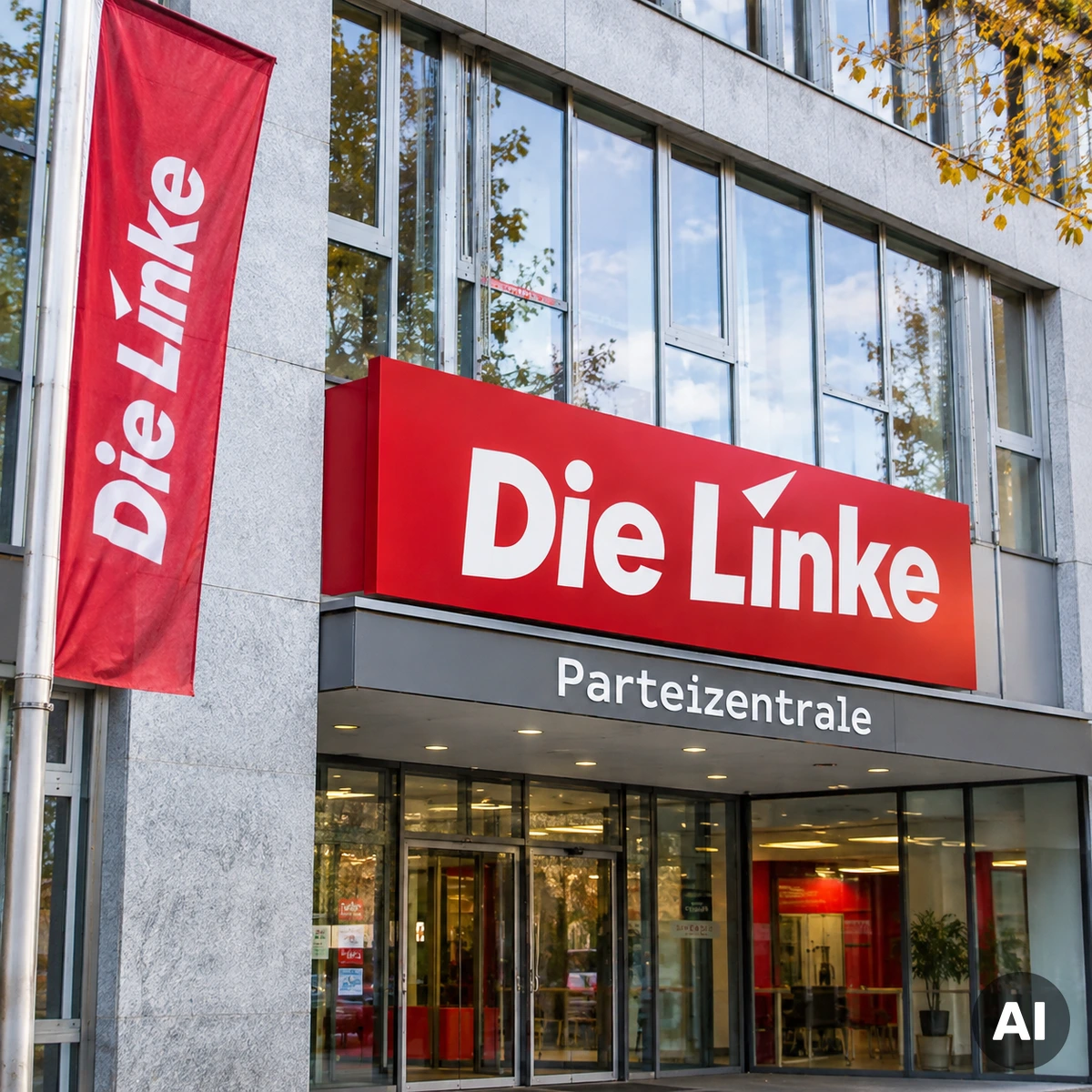 Politische Debatte über die Vergesellschaftung von Wohnraum, Stromversorgung und Wasser durch die Linkspartei
