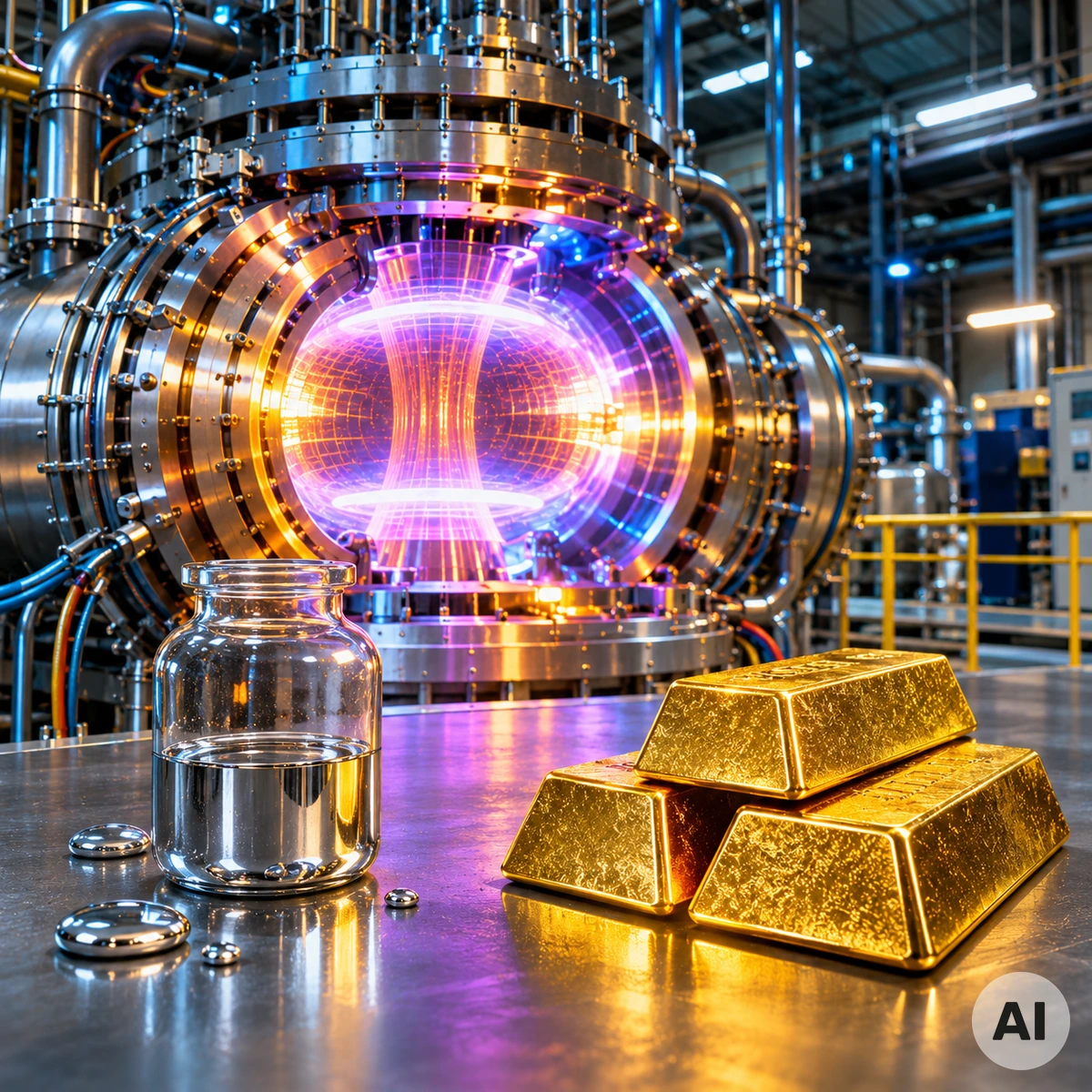 Marathon Fusion und die mögliche Herstellung von Gold aus Quecksilber durch Kernreaktionen