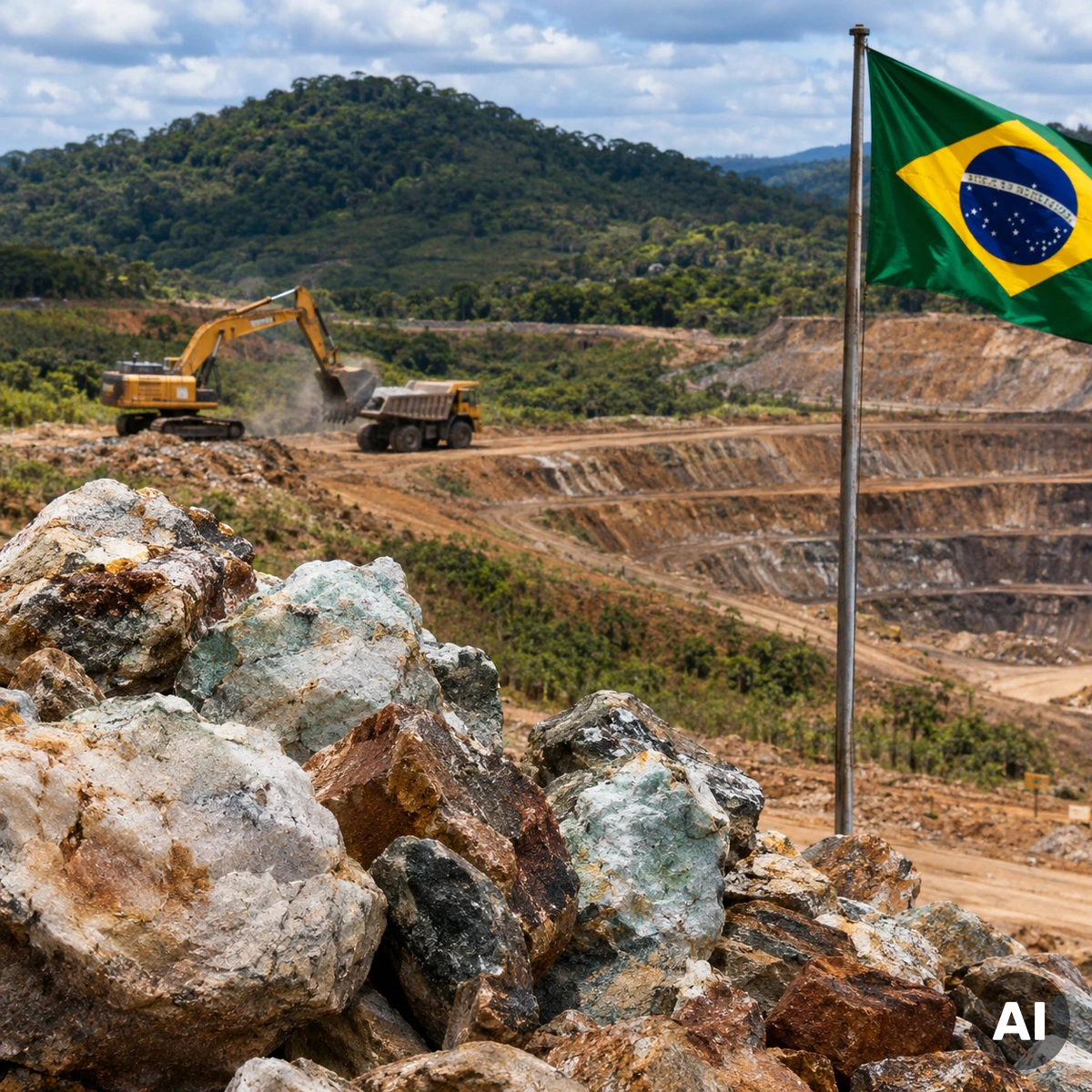 Brasiliens Seltene Erden im Fokus von Lynas und USA Rare Earth Seltene Erden in Brasilien als strategische Rohstoffbasis für Lynas und USA Rare Earth