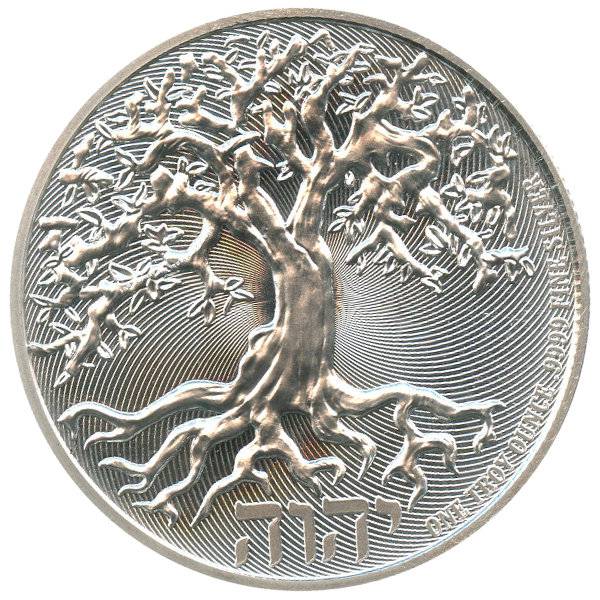 Niue Tree of Life - Silber